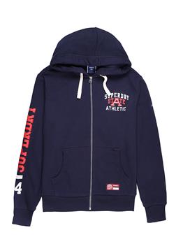 Felpa superdry cappuccio NAVY - gallery 2