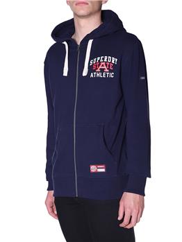 Felpa superdry cappuccio NAVY - gallery 3