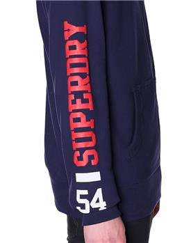 Felpa superdry cappuccio NAVY - gallery 5