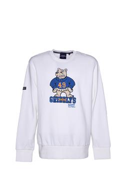 Felpa collegiate crew superdry ECRU