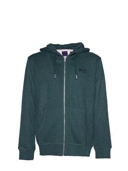 Felpa vintage superdry GREEN MARL
