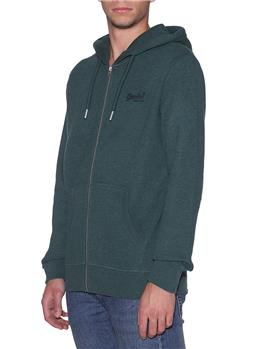 Felpa vintage superdry GREEN MARL - gallery 3