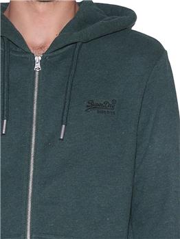 Felpa vintage superdry GREEN MARL - gallery 5