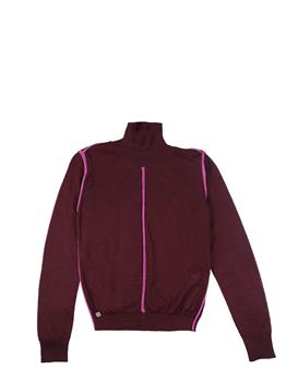 Maglia manila grace collo alto BORDEAUX