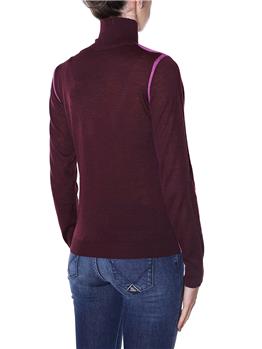 Maglia manila grace collo alto BORDEAUX - gallery 4