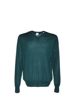 Maglia a v aspesi VERDE