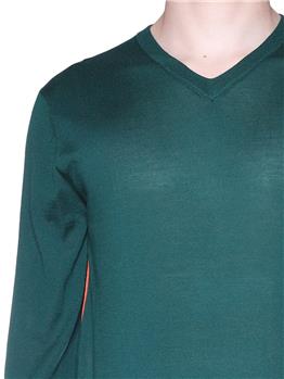 Maglia a v aspesi VERDE - gallery 5