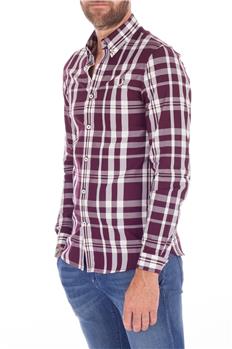 Fred perry camicia quadri BORDEAUX - gallery 2