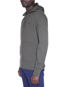 Felpa fred perry uomo VERDE MILITARE Y1 - gallery 3