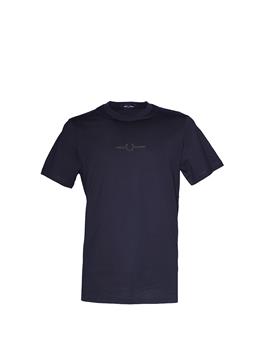 T-shirt fred perry logo NAVY - gallery 2