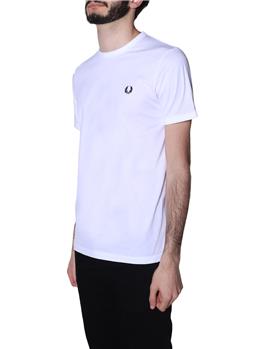 T-shirt fred perry uomo WHITE - gallery 4