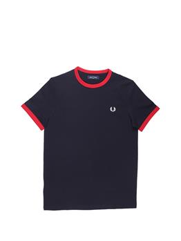T-shirt fred perry uomo NAVY BLOOD - gallery 2