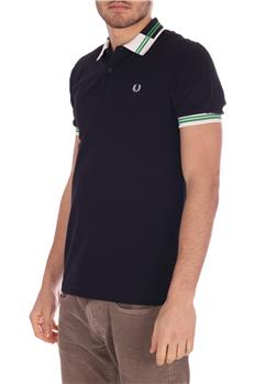 Polo fred perry uomo cotone BLU P8
