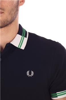 Polo fred perry uomo cotone BLU P8 - gallery 5