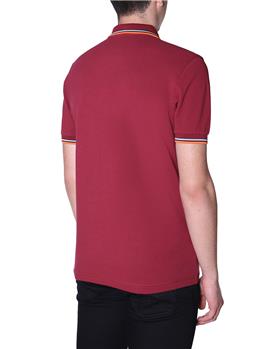 Fred perry polo mezza manica MAROON - gallery 4