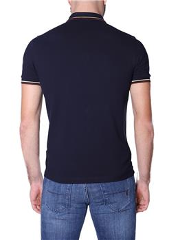Fred perry polo mezza manica NAVY CHAMPAGNE MAHOG - gallery 4