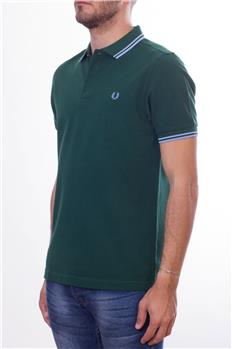 Fred perry polo uomo classica VERDE SCURO
