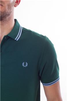 Fred perry polo uomo classica VERDE SCURO - gallery 5