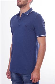 Fred perry polo uomo classica BLU CHIARO