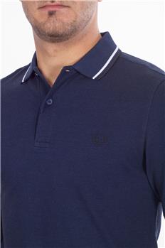 Polo fred perry manica lunga BLU Y7 - gallery 5