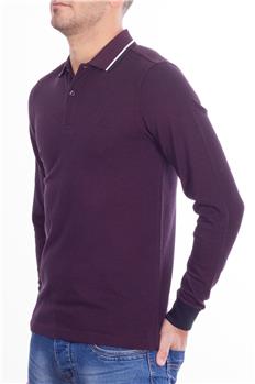 Polo fred perry manica lunga BORDEAUX Y7 - gallery 3