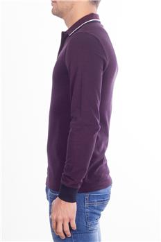 Polo fred perry manica lunga BORDEAUX Y7 - gallery 4