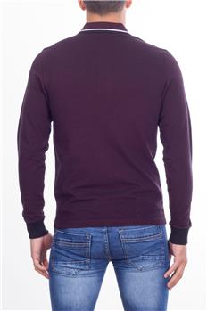Polo fred perry manica lunga BORDEAUX Y7 - gallery 5