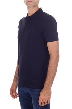 Polo fre perry mezza manica BLU