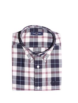 Camicia fred perry tartana ECRU - gallery 5