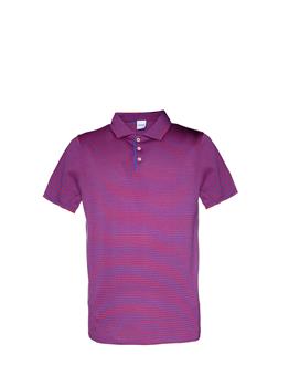 Polo righe uomo aspesi BLU RIGA ROSSA