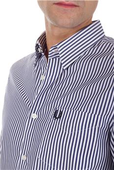 Camicia fred perry uomo BIANCO E BLU Y9 - gallery 5