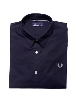 Camicia fred perry classica NAVY - gallery 4