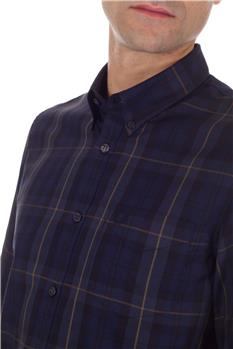 Camicia fred perry quadri BLU Y9 - gallery 5