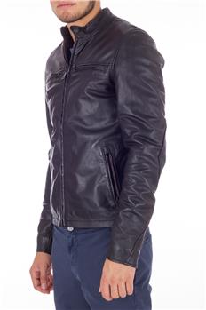 Superdry giacca pelle comp jkt NERO - gallery 2