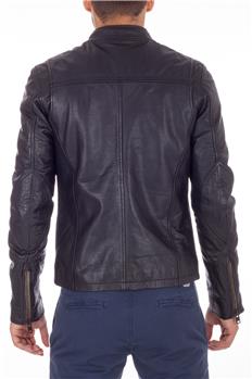 Superdry giacca pelle comp jkt NERO - gallery 4