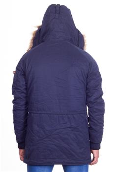 Parka superdry cappuccio BLU - gallery 4