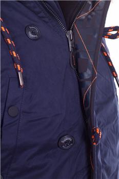Parka superdry cappuccio BLU - gallery 5