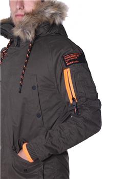 Parka superdry cappuccio VERDE