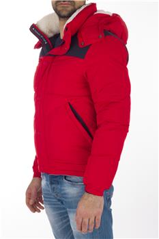 Parka piumino superdry ROSSO