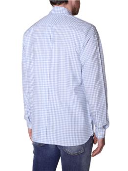 Camicia fred perry quadretto SKY