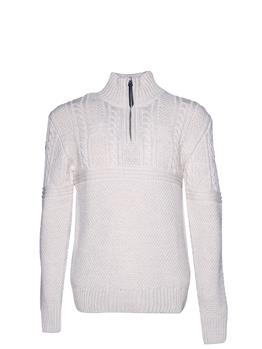 Maglia trecce jacobh superdry ECRU