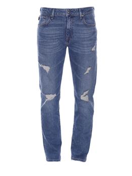 Jeans slim uomo superdry BRIGHT BLUE VINTAGE