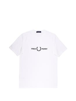 T-shirt fred perry uomo SNOW WHITE - gallery 2
