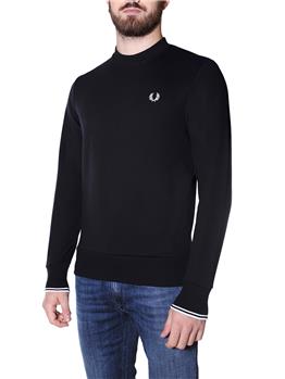 Felpa fred perry uomo BLACK - gallery 3