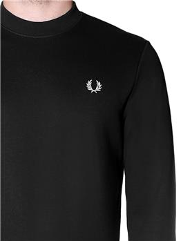 Felpa fred perry uomo BLACK - gallery 5