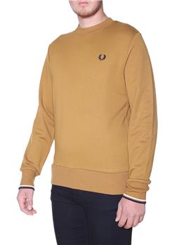 Felpa fred perry uomo DARK CARAMEL - gallery 3