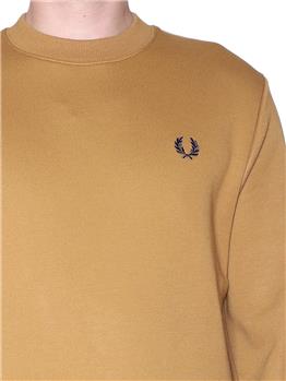 Felpa fred perry uomo DARK CARAMEL - gallery 5