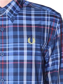 Camicia fred perry uomo MID BLU - gallery 4
