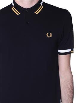 Polo fred perry uomo BLACK - gallery 3