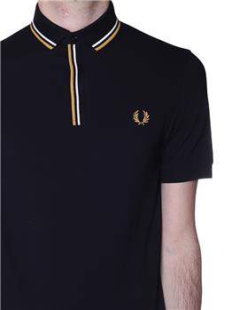 Polo fred perry uomo BLACK P0 - gallery 3
